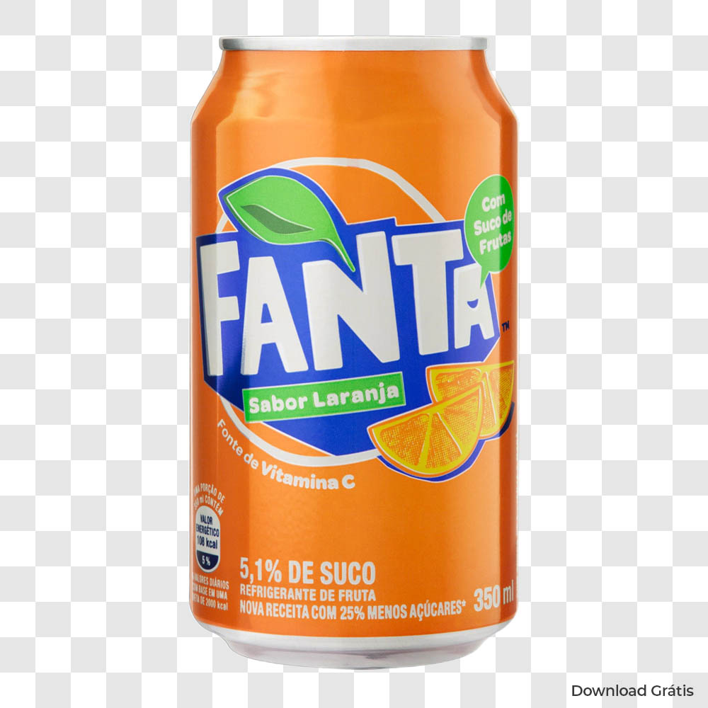 Fanta Laranja Lata